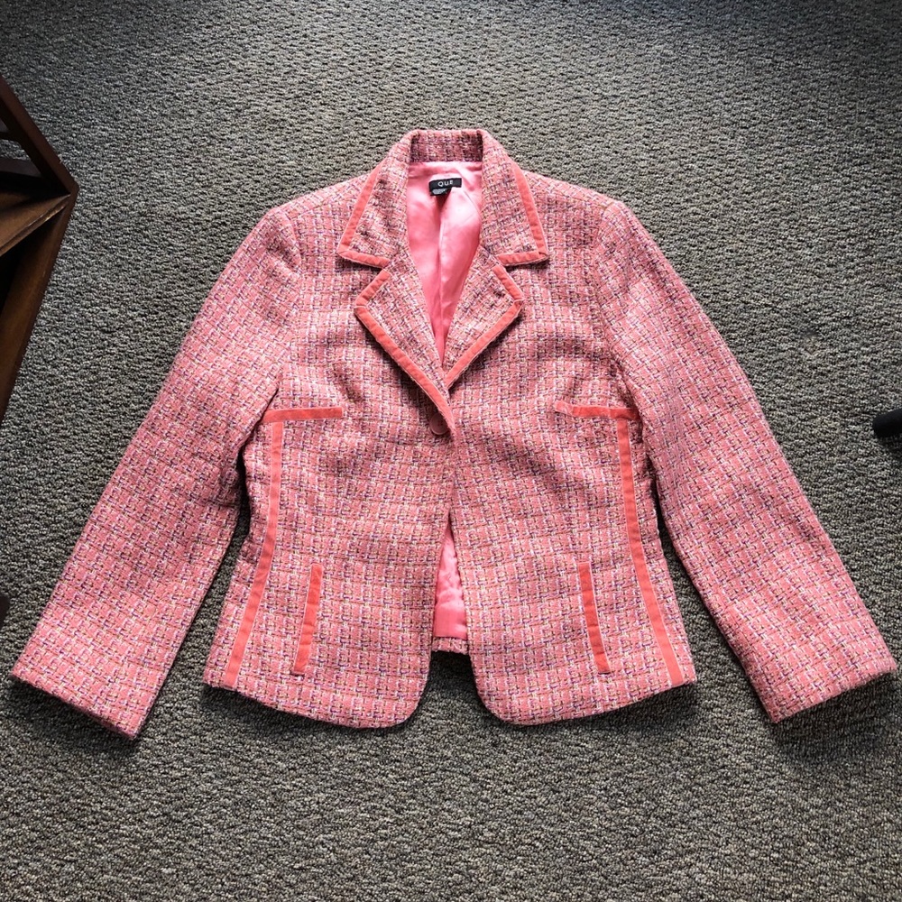 Pink Q.U.E jacket